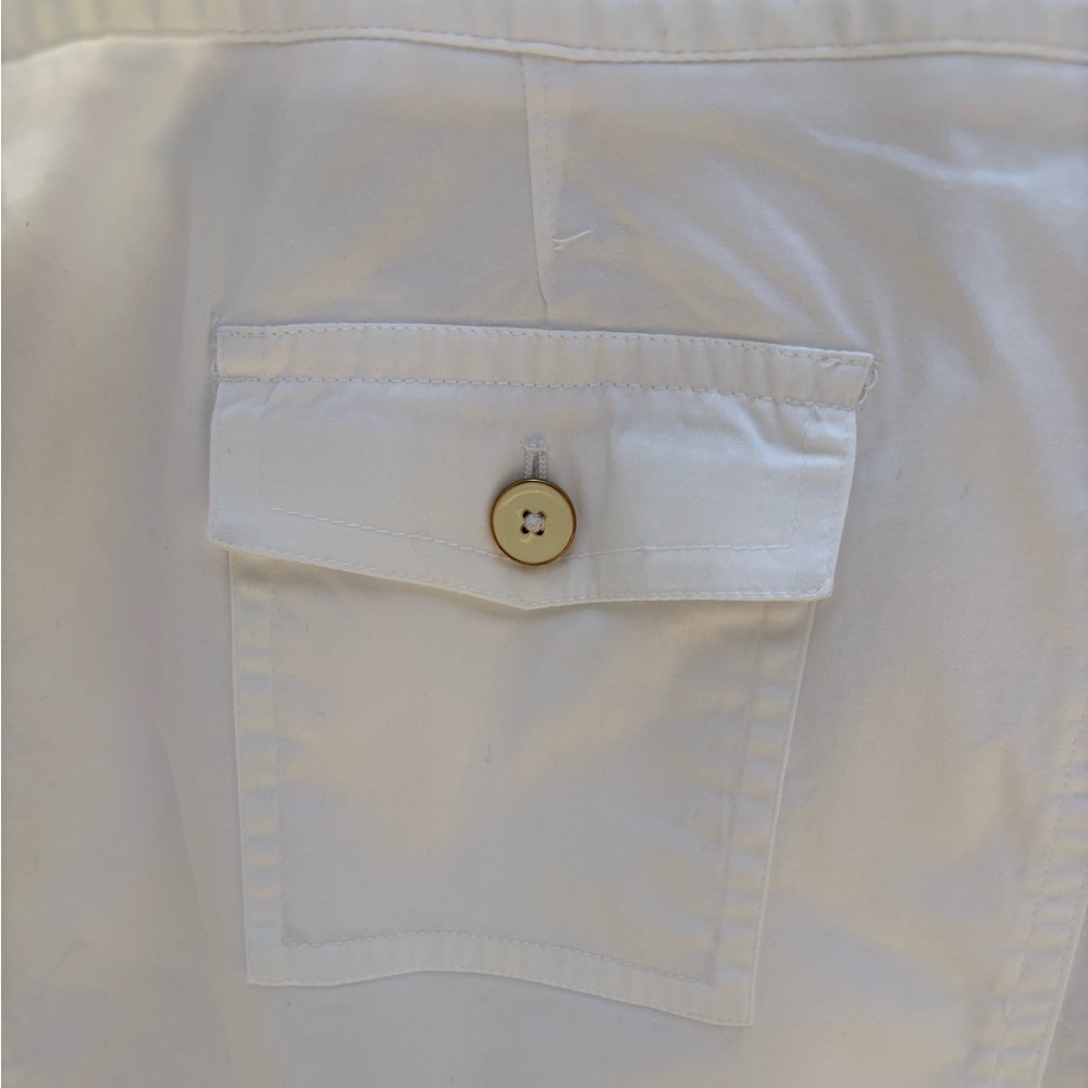 Sharagano Women’s White Pencil Skirt Resort Wear Size 16W - Picture 6 of 8